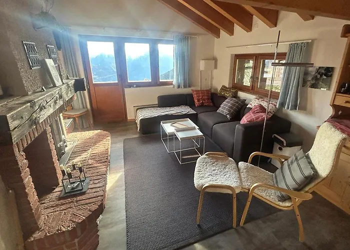 Dachferienwohnung Vieux Valais A, Ost-mitte *