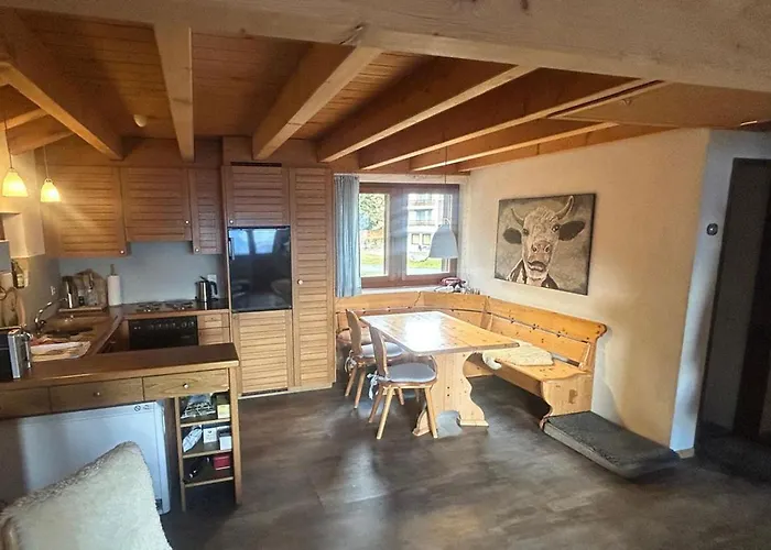Dachferienwohnung Vieux Valais A, Ost-mitte Lejlighed Riederalp